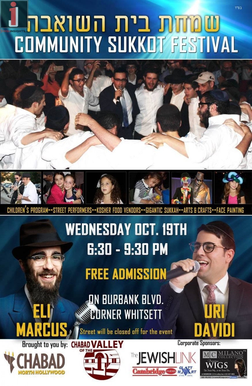 Community Sukkot Festival With Eli Marcus & Uri Davidi