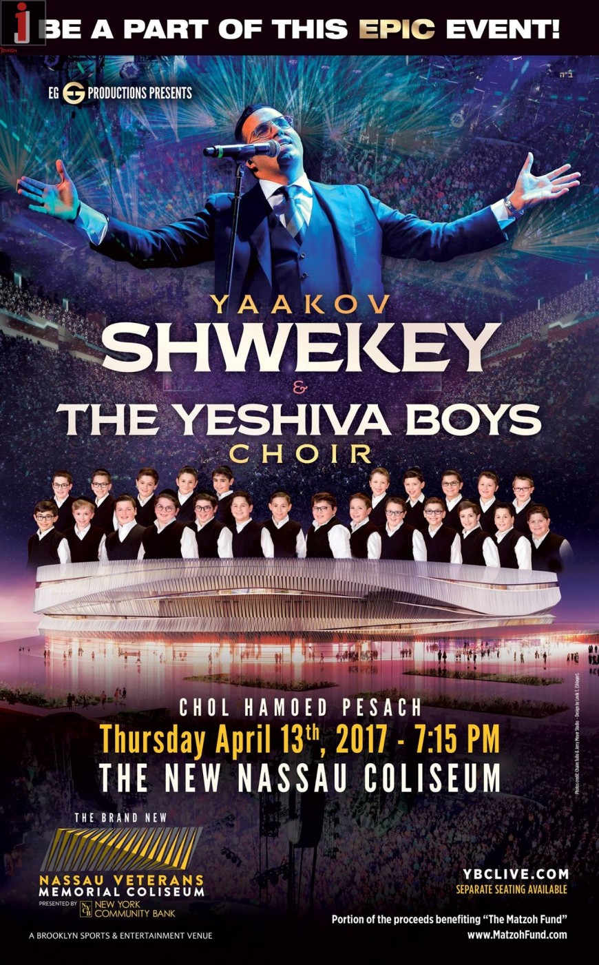 EG Productions Presents YAAKOV SHWEKEY & THE YESHIVA BOYS CHOIR