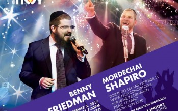 Benny Friedman & Mordechai Shapiro Live in Concert!