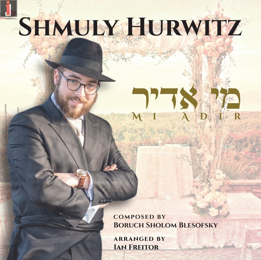 Singer Shmuly Hurwitz Releases Debut Single “Mi Adir” In Honor of Tu B’av