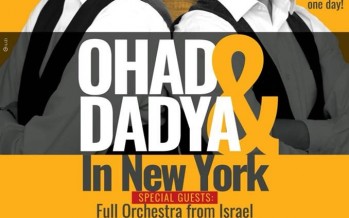 OHAD & DADYA IN NY [2 Shows In 1 Day]