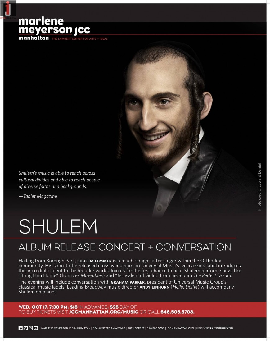 Shulem: Album Release and Conversation