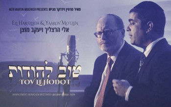 Martin Widerker ft Eli Hartzlich & Yaakov Motzen – Tov Lehodot