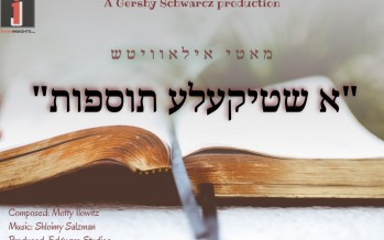 A Shtikele Tosfos – Motty Ilowitz