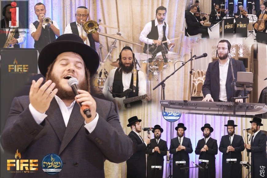 Levy Falkowitz , The “Fire” Band & “Neshuma” Choir In A Delightful Medley