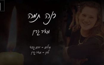 During Shiva: Meir Green With a Song In Memory Of Rina Shinrav