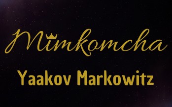 Yaakov Markowitz With A New Single “Mimkomcha”