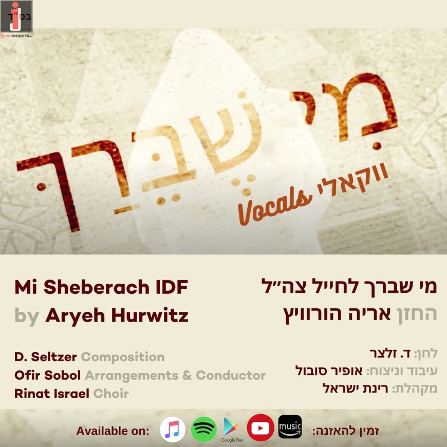 Aryeh Hurwitz – Mi Sheberach IDF Acapella