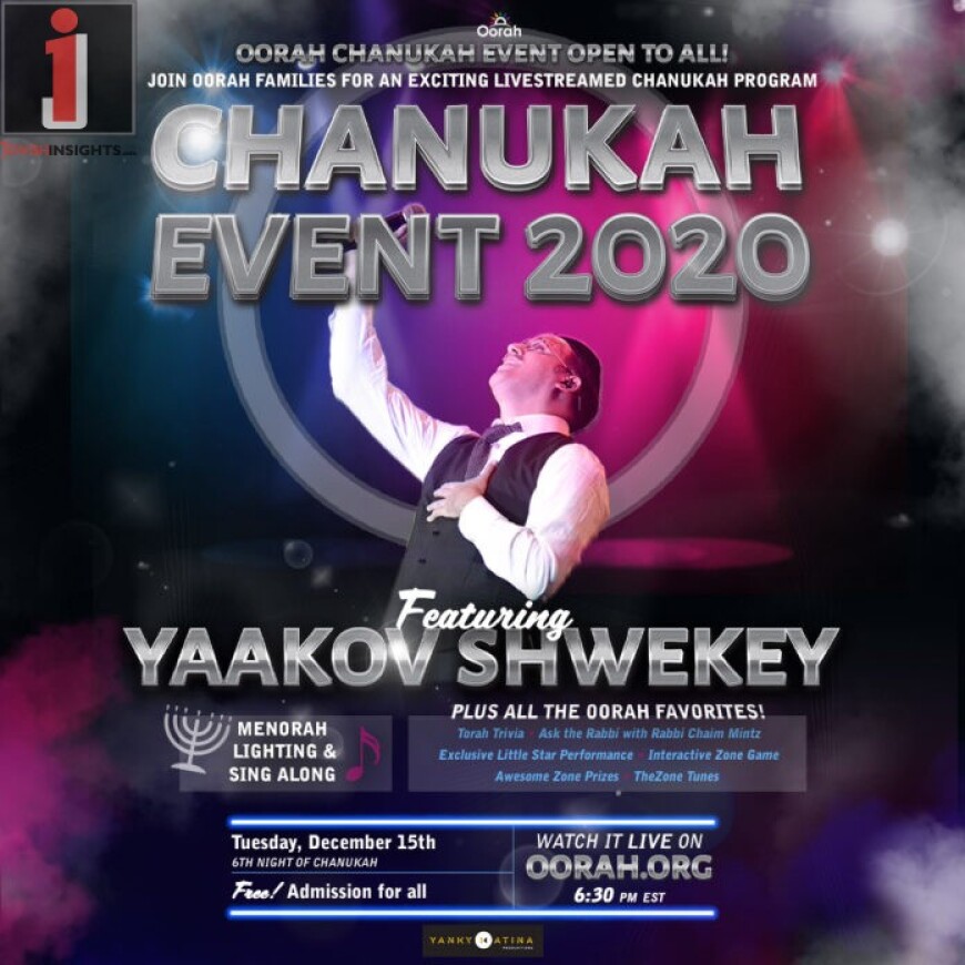 Shwekey Chanukah Event with Oorah!