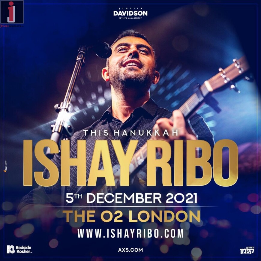 Yishai Ribo Is Coming To The O2 Arena In London!