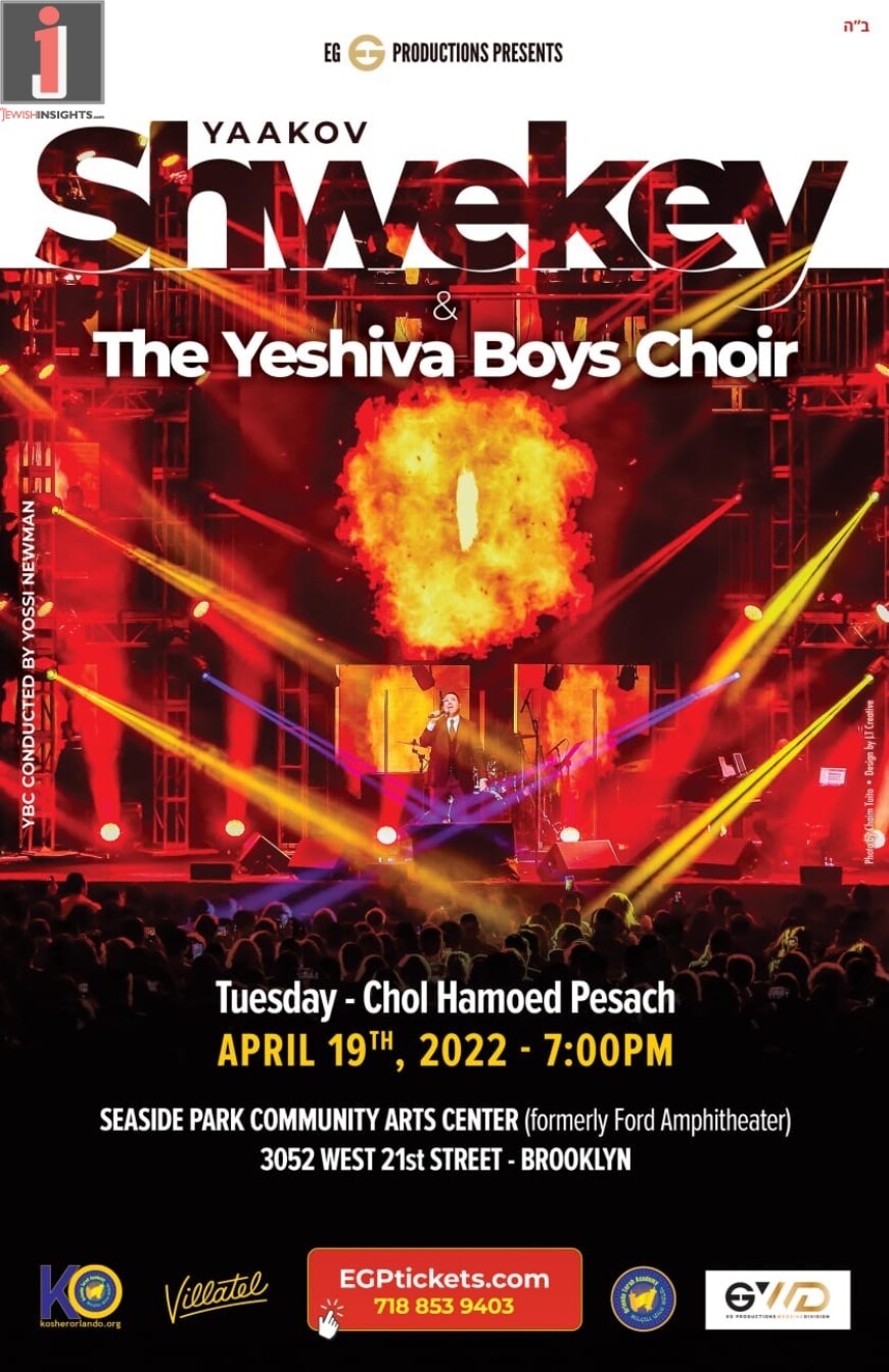 EG Productions Presents YAAKOV SHWEKEY & The Yeshiva Boys Choir