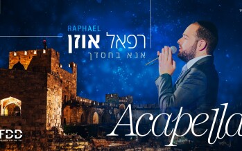 Raphael Uzan In A Vocal Version of His Song “Ana Bechasdecha”