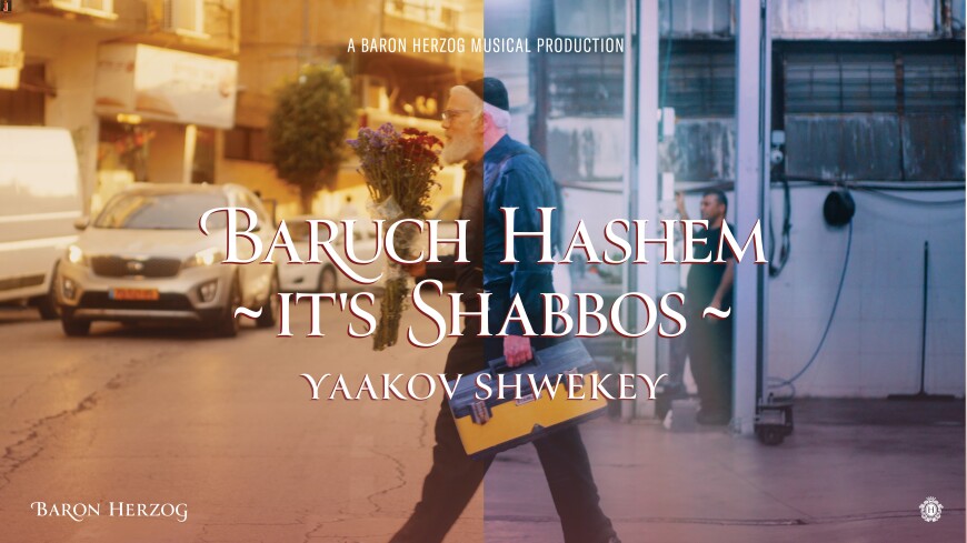 Gut Shabbos! Shwekey In A New Hit In Honor Of Shabbos Kodesh