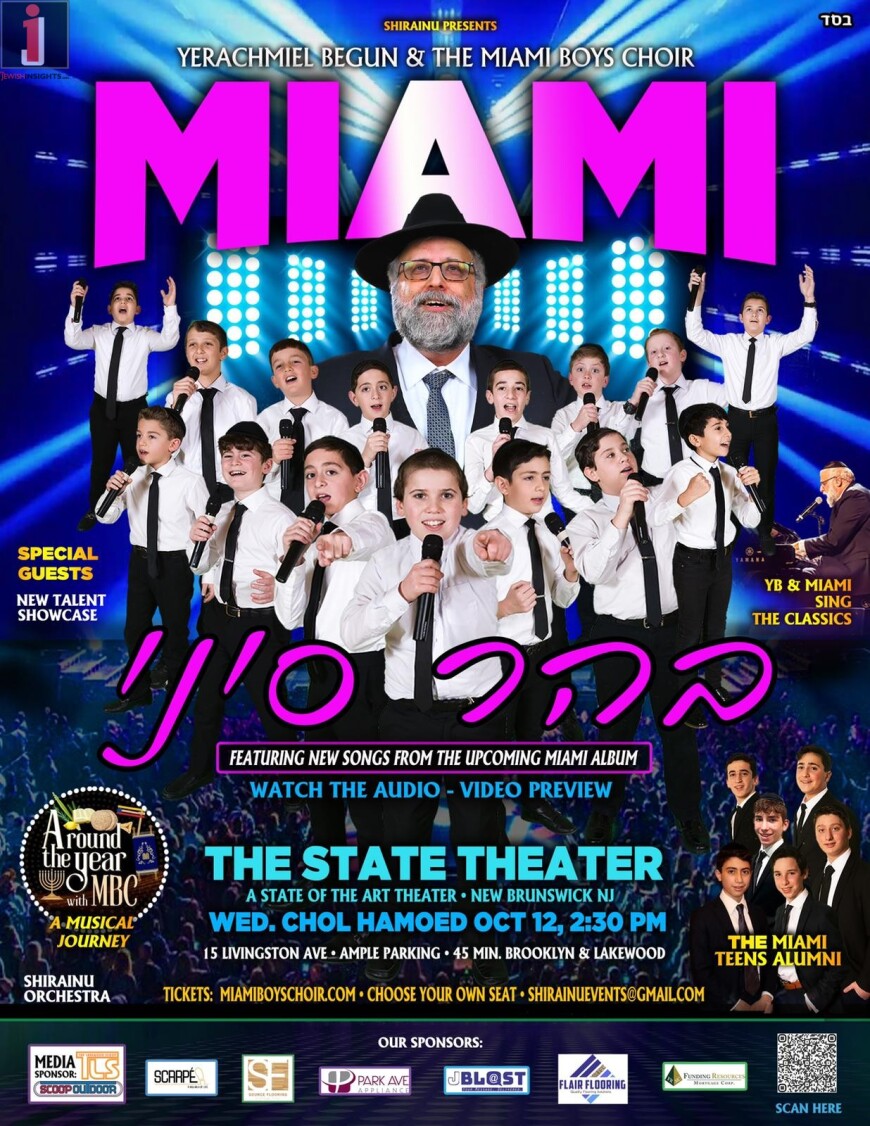 MIAMI B’HAR SINAI CHOL HAMOED SUCCOS WED. OCTOBER 12, 2:30 PM