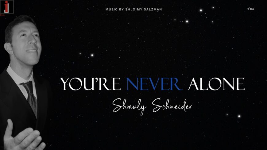 Shmuly Schneider | You’re Never Alone (Avraham Fried Cover)