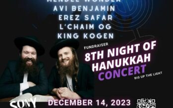 “Big Up The Light” – Hanukkah Concert To Raise Funds For Displaced Israeli Families