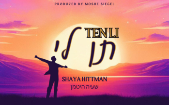 Composer & Producer Shaya Hittman Presents His New Single ״Ten Li״