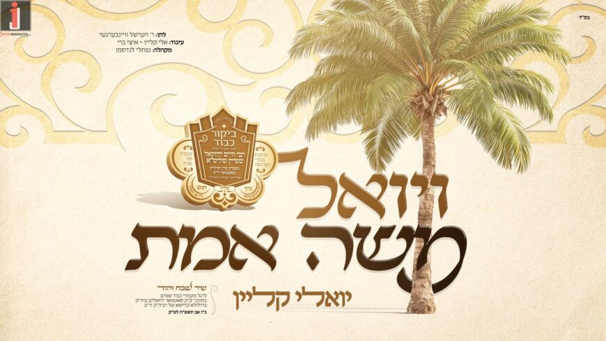 On The Occasion of The Yahrzeit: Yoeli Klein In A New Single: “V’yoel Moshe Emes”