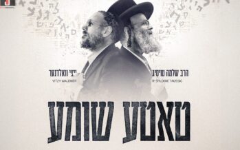 R’ Shloime Taussig & Yitzy Waldner In A Moving Duet “Tateh Shomeiah”