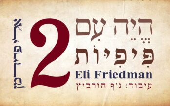 Eli Friedman In A New Single: “Hehyay in Pifiyos 2”