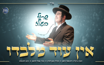 Sruli Belz & The ‘Menagen’ Choir From London Present: A Danceable & Captivating Rendition of The Hit “Ein Od Milvado”