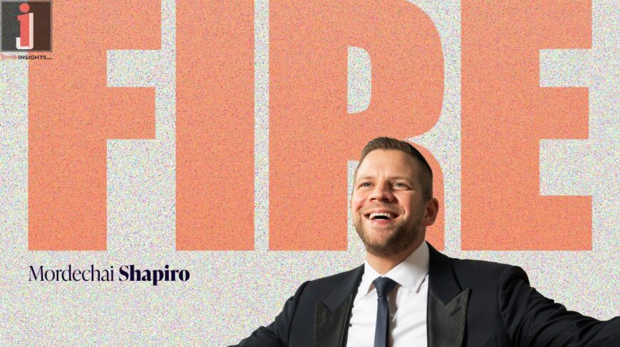 Mordechai Shapiro With A New Single For Chanukah “FIRE”