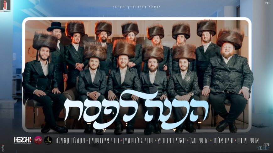 Yoeli Davidovich Presents: ‘Hachana L’Pesach’ Like You’ve Never Seen Or Heard Before!