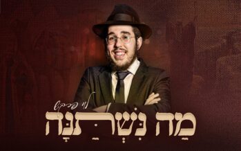 Ma Nishtanah: Levi Farkash In A Special Pesach Performance