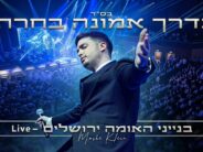 Singer Moshe Klein In A Special Performance Of The Hit “Baderech Emunah Bacharti” – A Powerful Live Performance At Binyanei HaUma