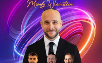 Mordy Weinstein With An Upbeat A Cappellla Album “Kol Hamesameach 2”