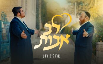 Singer Srulik Roth In A Moving Video: “Lev Avot”