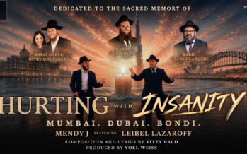 Singer Mendy J & Bondi Beach Survivor Leibel Lazaroff Sing for Mumbai, Dubai & Bondi: “Hurting with Insanity”