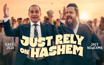 Joey Newcomb Hosts Rabbi JoJo With A Single About Emunah: Just Rely On Hashem