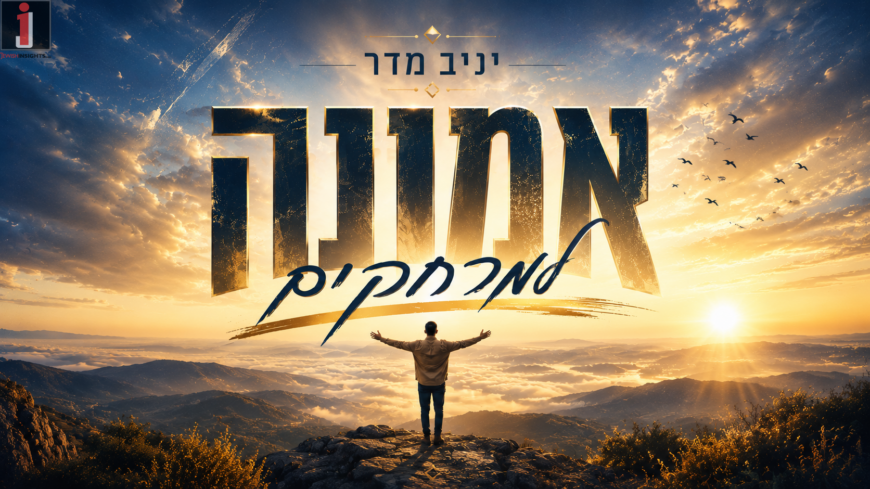 Singer & Songwriter Yaniv Madar Launches A New Single: “Emunah Lamerchakim”