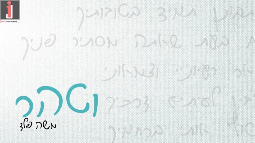 New & Exciting Single For The Artist Moshe Feld – “Vitaher”